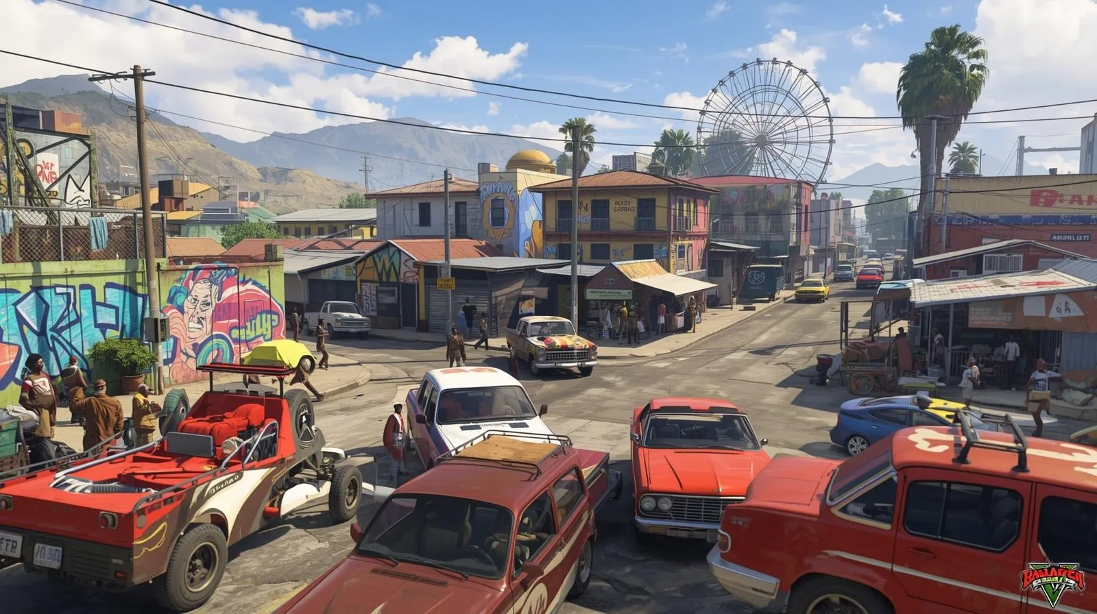 GTA Mzansi gameplay screenshot showing Cape Town in the South African mod