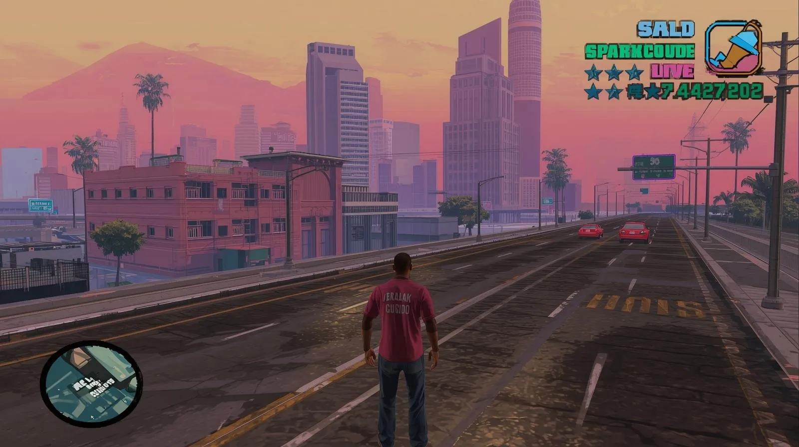 GTA Mzansi in-game gameplay showing South African vehicles, minibus taxis, and township environments with authentic Mzansi culture