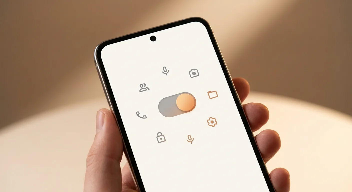 Enabling the install unknown apps permission toggle for Chrome on Android